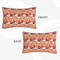 thumbnail image 2 of Rateoe Skull rock record Pattern Pillow Covers with Invisible Zipper(Pillows are not Included) Standard Pillowcases-16"x24", 2 of 6