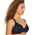 thumbnail image 3 of VANITY FAIR Midnight Black Flattering Lace Underwire Bra, US 42C, UK 42C, NWOT, 3 of 4