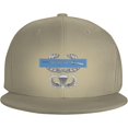 thumbnail image 3 of Combat Infantry Badge (CIB) Jump Wings Unisex Flat Brim Visor hat Adjustable Baseball Cap, 3 of 8
