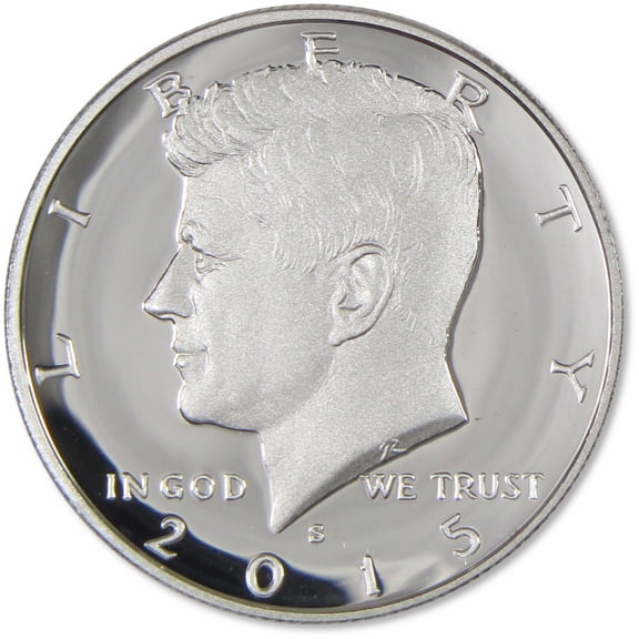 2015 S Kennedy Half Dollar Choice Proof Silver 50c Coin