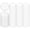 White, variant on 44pcs Plastic Book Binding Discs Leaf Binder Binder Rings for DIY Notepads Planners