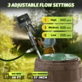 thumbnail image 3 of FLUENTPOWER Cordless Stick Water Transfer Pump, Compatible with Makita 18V Battery, 3 Flow Rate Setting, Brushless Submersible Pump Portable Sump Utility Pump for Pool Garden Pond(Tool Only), 3 of 7