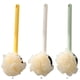 thumbnail image 5 of Cateissary Cepillo trasero de mango largo para baño, ducha de doble cara, esponja fina, depurador corporal, exfoliante de piel, herramienta de para Suministros de limpieza para el hogar Amarillo Cateissary HA010389-01, 5 of 6