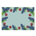 thumbnail image 2 of Tulip Cutting Board, Vibrant Flourish Rising up Cup Shaped Tulips Setting Early Summer Plants Print, Decorative Tempered Glass Cutting and Serving Board, Large Size, Red Purple Green, by Ambesonne, 2 of 5