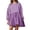 Purple, variant on Sngxgn Women's Party Dress Bodycon Dresses Long Sleeve(AG,M)