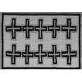 thumbnail image 1 of Ahgly Company Indoor Rectangle Abstract Gray Modern Area Rugs, 7' x 9', 1 of 4