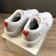thumbnail image 4 of Adidas Park Street Shoes White Red Sneakers Tennis New Men’s Size 10.5 ID5580, 4 of 6