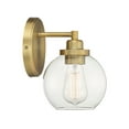 thumbnail image 4 of Carson 1-Light Wall Sconce in Warm Brass, 4 of 6