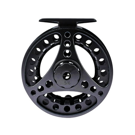 BIBABLYKE Aluminum Alloys Fly Fishing Reel All Metal Fishing Reel Light Weight Fly Reel Tackle For Trout Fishing Size 3/4 5/6 7/8