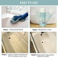 thumbnail image 5 of 4PCS Tub and Tile Spray Paint - Bathtub Refinishing Paint with Porcelain-Like Finish, Water-Based Low Odor Tub Paint for Bathtubs, Countertops, Tiles & Ceramics,Black-16oz, 5 of 8