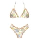 thumbnail image 4 of Traje de baño para mujer, traje de baño dividido informal para mujer, bikini floral con flores fragmentadas, traje de baño pequeño y fresco de moda para mujer, trajes de baño para mujer, 4 of 6