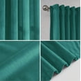 thumbnail image 4 of SNITIE Velvet Curtains 2-Panel Set – Light Filtering Thermal Insulated Drapes, Rod Pocket & Back Tab Design for Living Room, Bedroom, Office, 4 of 7