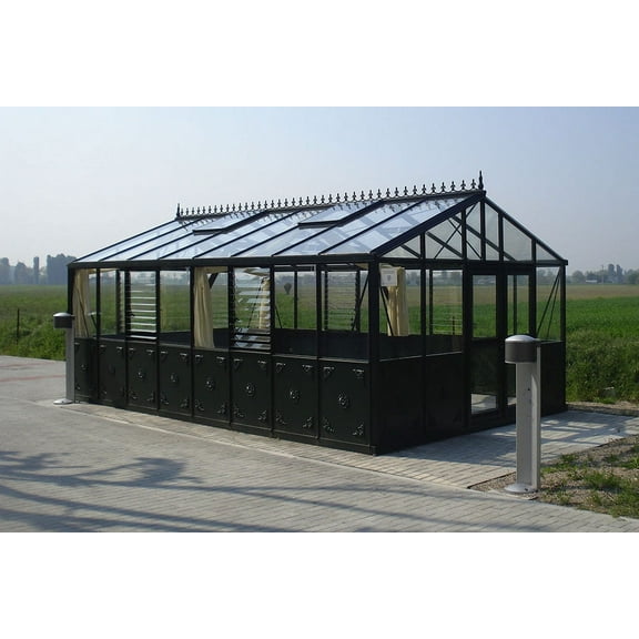 Janssens Retro Royal Victorian 19'11" x 12'7" x 9' Glass Greenhouse