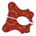 thumbnail image 4 of 2pcs Acoustic Guitar Pickguard, Flower Shaped Self - Brown, 4 of 8