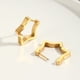 thumbnail image 5 of Juego de pendientes triangulares y cuadrados, pendientes circulares y hexagonales para mujer, 5 of 6