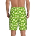 thumbnail image 4 of Lsque Daisies Flowers Mens Sleep Pajama Shorts,Short Pajama Pants, Cotton Ultra-Soft Knit-XX-Large, 4 of 9