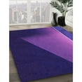 thumbnail image 2 of Ahgly Company Indoor Rectangle Patterned Purple Plum Purple Area Rugs, 8' x 10', 2 of 6