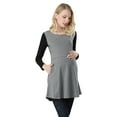 thumbnail image 2 of Youmylove Women Tee Shirt Maternity Regular Flower Printed Hem Casual Long Sleeve O-Neck Basic Nursed T-Shirt Top Breastfeeding Female Stylish Pregnant Clothes, 2 of 6