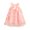 Pink, variant on Vedolay Summer Dress Girls' Short Sleeve Fashion Skater Dress, Butterfly Floral,Pink 18-24 Months