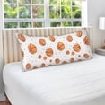 thumbnail image 4 of Adorable Basketball Plush Pillow Cases Standard Size Ultra Soft Warm Pillowcases with Zipper 20"x26", 4 of 9