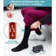 thumbnail image 4 of Calcetines de compresión para circulación para mujeres y hombres: calcetines de soporte graduado hasta la rodilla para enfermeras, viajes y atletismo., 4 of 5
