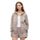 thumbnail image 1 of Sudadera con Capucha y Cierre Completo para Mujer GAP Marrón Cool Talla L, 1 of 1