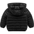 thumbnail image 4 of Baby Boys Girls Winter Coats Toddler Bear Hoods Down Jacket Infant Kids Light Puffer Padded Outwear, 4 of 8
