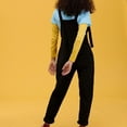 thumbnail image 4 of Odeerbi Solid Color Overalls for Women 2024 Fashion Casual Comfortable Solid Color Pocket Full Length Pants Overalls Black, 4 of 7