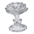 thumbnail image 4 of Candelabro de loto, candelabro elegante de cristal con soporte para velas de aceite, candelabro para mesa de escritorio, hogar, sala de estar 97 x 11 cm, 4 of 9