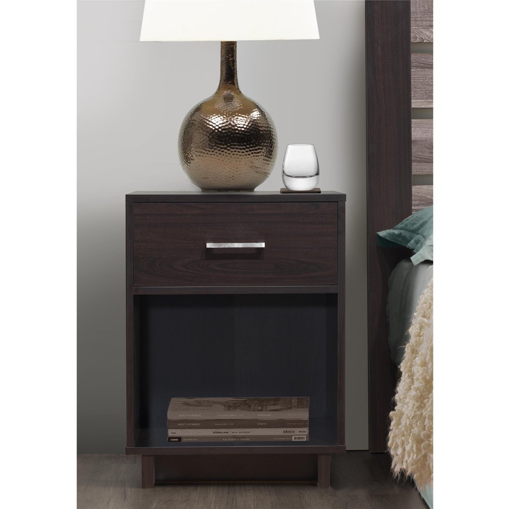 Mainstays Silverton Nightstand, Espresso