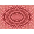 thumbnail image 1 of Ahgly Company Tapis Rectangulaire Rouge Lavable en Machine, 4 Pieds x 6 Pieds, 1 of 7