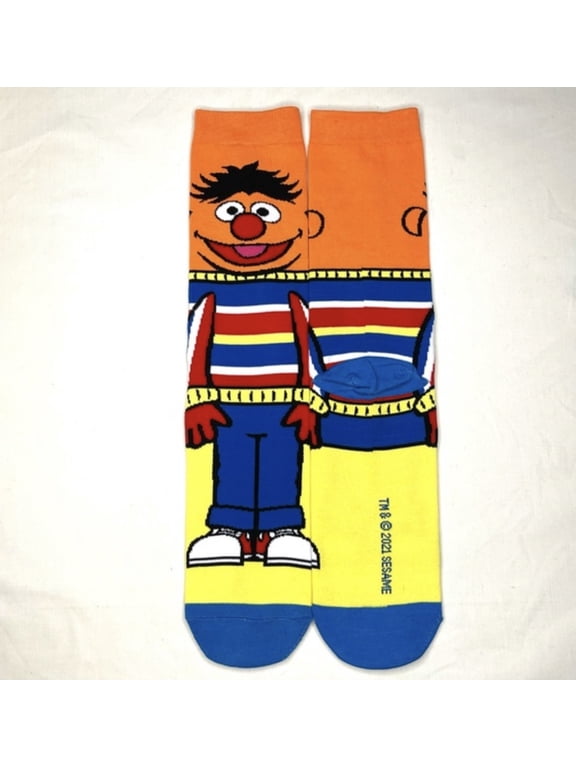 Cartoon Socks, Womens & Mens Fun Novelty Crew Character 360 Degree Artwork Designed Socks