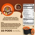 thumbnail image 2 of Crazy Cups Peanut Butter Hot Chocolate Pods, Perfect Peanut Butter Cup Hot Chocolate for Keurig K Cups Brewers, Rich and Creamy Peanuts Hot Cocoa, 22 Count, 2 of 4