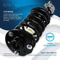 thumbnail image 3 of Detroit Axle - Front Struts for 2007-2017 Chevy Equinox GMC Terrain Torrent XL-7 Complete 2 Struts w/Coil Spring 2008 2009 2011 2012 2013 2014 2015 2016 Replacement Ready Struts, 3 of 7