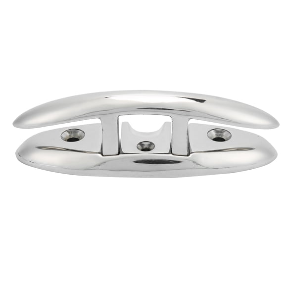 Flip Up Folding Dock Cleat 316 Stainless Steel Anti Corrosion Hardware for Marine Boat Yacht(6in )