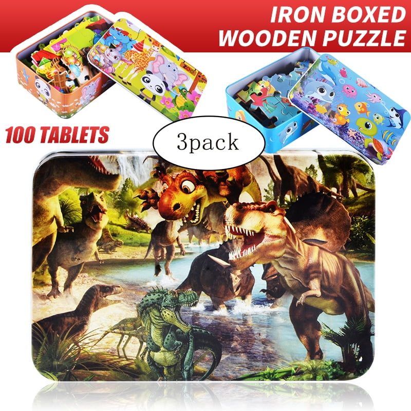 LNKOO Puzzles for Kids Ages 4-8 Year Old 100 Piece ...