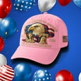 thumbnail image 7 of Commemorative US 250th Anniversary Patriotic Baseball Cap Adjustable Bald Eagle Print Stylish National Pride Hat for Men Women Red White Blue Gift Stylish Finds for Less, 7 of 7