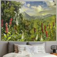 thumbnail image 2 of Orinice Flowers Tapestry Wall Hanging Unique Style Graphic Tapestries Home Wall Decor for Living Room Bedroom Dorm Decoration 40x30inch, 2 of 6