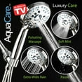 thumbnail image 6 of ARDIKAMA Handheld Shower Head Built-in Power Wash to Clean Tub, Tile & Pets, Extra Long 6 ft. Stainless Steel Hose, Wall & Overhead Brackets, 6 of 8