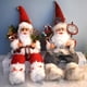 thumbnail image 4 of Decoración De Escaparate Navideño De Marionetas, Adorno De Mobiliario De Ventana De Marionetas De Papá Noel Sentado, 4 of 7