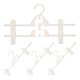 thumbnail image 1 of Pants Clip Hanger Adjustable Anti Skid Plastic Home Use 5Pcs, 1 of 5