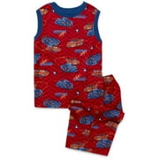 Faded Glory - Boys' 2-Piece Race Car Pajamas