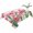 Pink Beige, variant on Pink Tulip Flowers Table Cloth Waterproof Tablecloths, Black Buffalo Plaid Spring Floral Plants Tablecloth Dining Table Cover for Kitchen Party Tabletop Outdoor, Rectangle Tablecloth 60x120 Inch