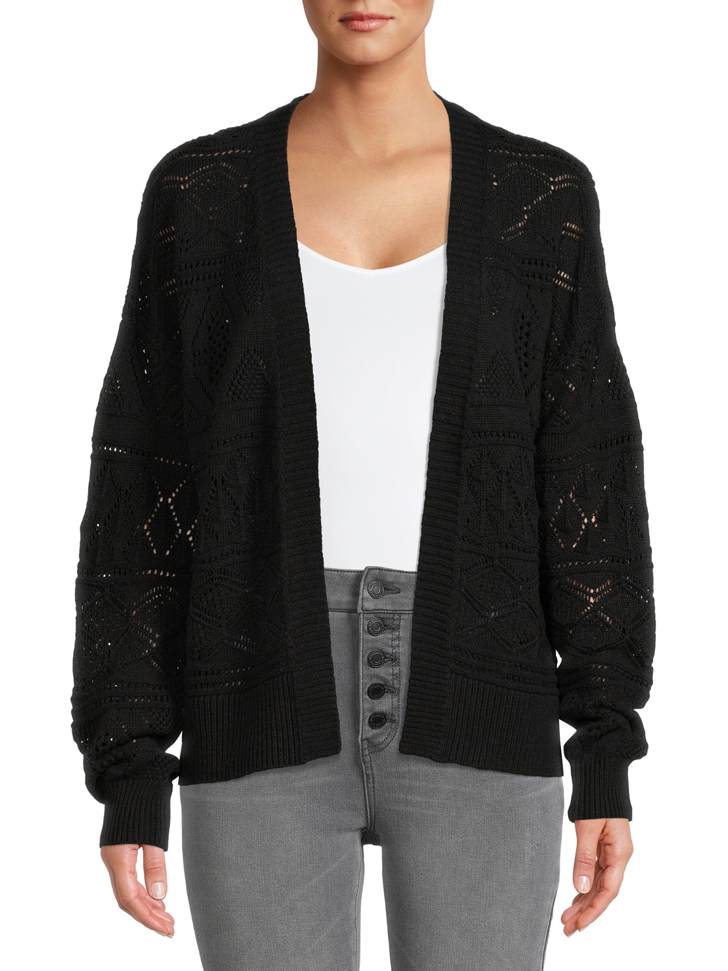 Pointelle Cardigan