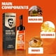 thumbnail image 4 of Gel fijador para el cabello masculino con peine incorporado, cera capilar hidratante semimate de larga duración 2 en 1 para hombres., 4 of 5