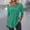 Green, variant on EchfiProm Womens Shirts V-Neck Tops Tunic Long Sleeve Beige Loose Blouse Winter for Women
