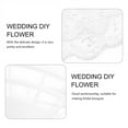 thumbnail image 2 of FONDOTIN Bridal Bouquet Foam Floral Holder White 1 Set 9.04X9.04X8.65in, 2 of 8