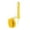 Light Yellow, variant on Pet Bath Brush 2 in 1 with Shampoo Dispenser, Soft Silicone Grooming Massage Brush for Dogs Cats, Long Handle Deshedding Tool for Long Short Haired Pets, Home Shower Bathing, 7.1"