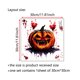 thumbnail image 3 of ¡Ofertas de decoración de Halloween! Adhesivo de baño con colmillos de calabaza sangrientos. Adhesivo decorativo de pared para baño aterrador., 3 of 7