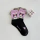 thumbnail image 5 of 5 pares de calcetines Sanrio Hello Kitty Kawaii My Melody Kuromi dibujos animados Anime lindos niños bebé algodón calcetines cálidos regalos niñas, 5 of 5